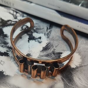 70s copper cuff bracelet